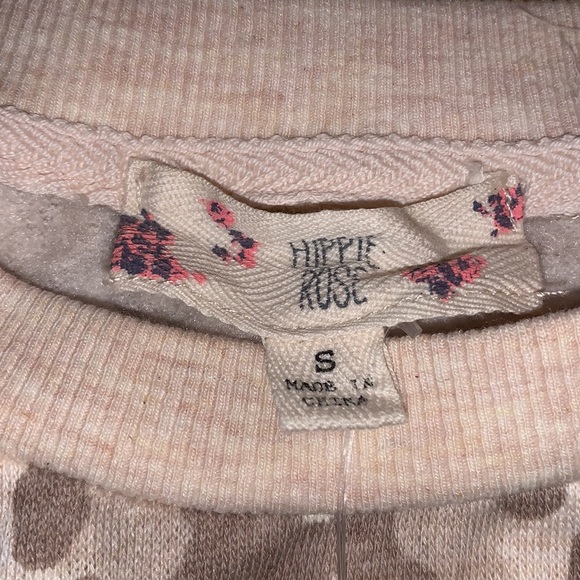 New. Hippie Rose sweatshirt sz s. - Picture 4 of 6